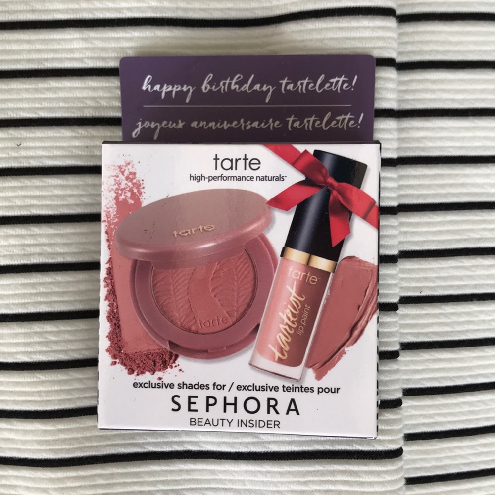 Sephora Tarte Mini Blush and Matte Lipstick